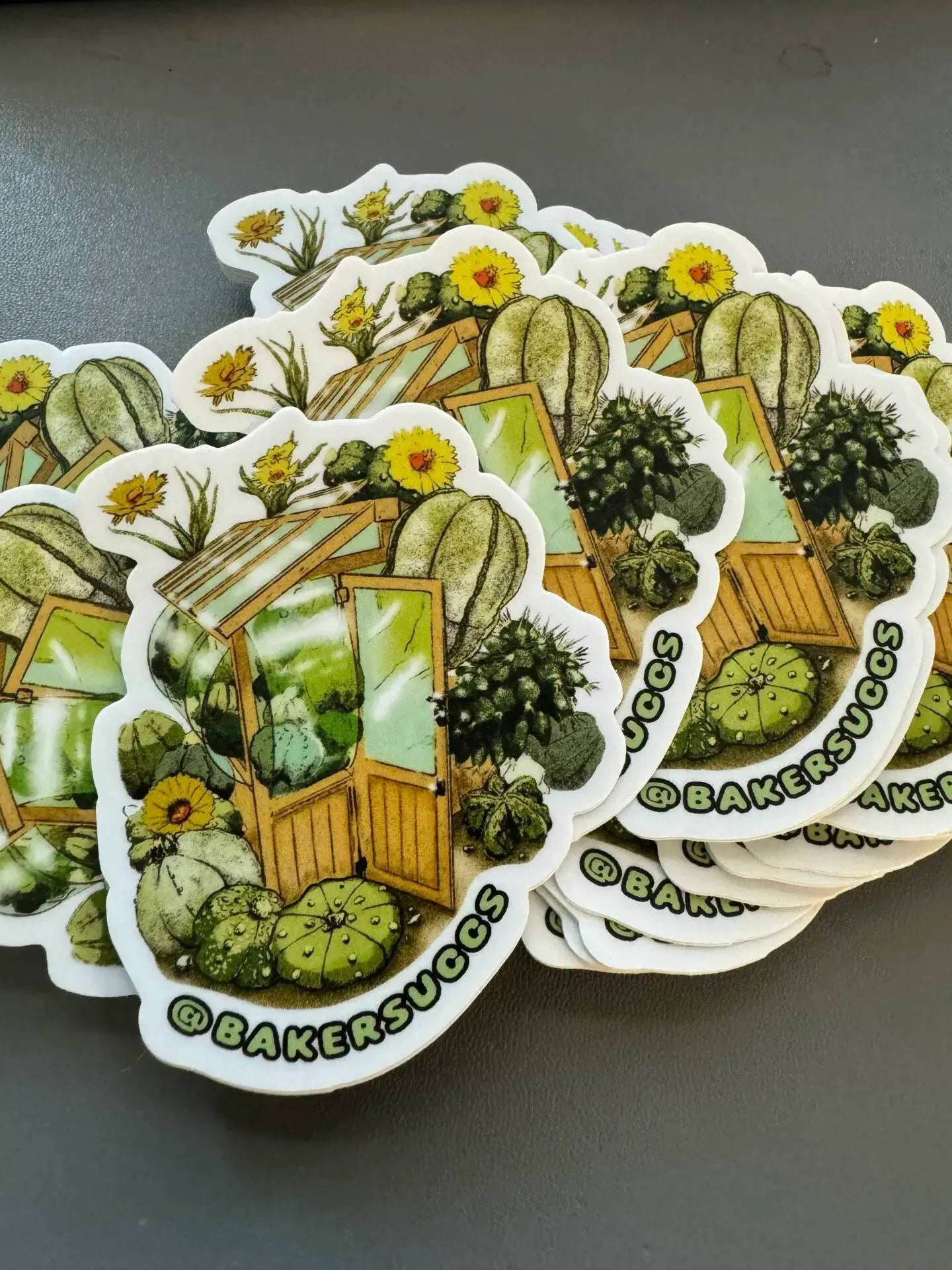 Bakersuccs Greenhouse Sticker